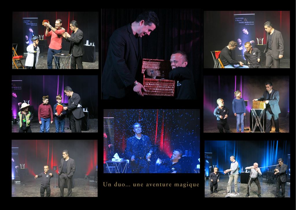 montage photos spectacle DUO OLM et PM 18