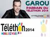 logo Téléthon 2014 et Garou